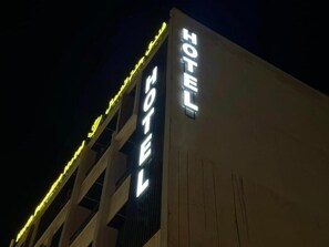 Façade de l’hébergement