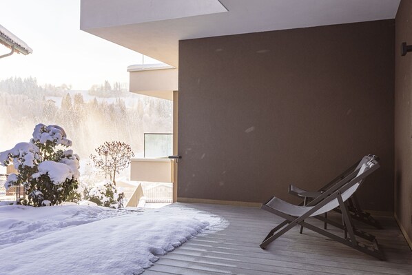 Apartment | Property grounds - Spacious Apartment With Terrace (Hopfgarten im Brixental)