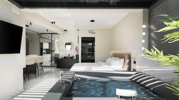 Bañera de hidromasaje interior