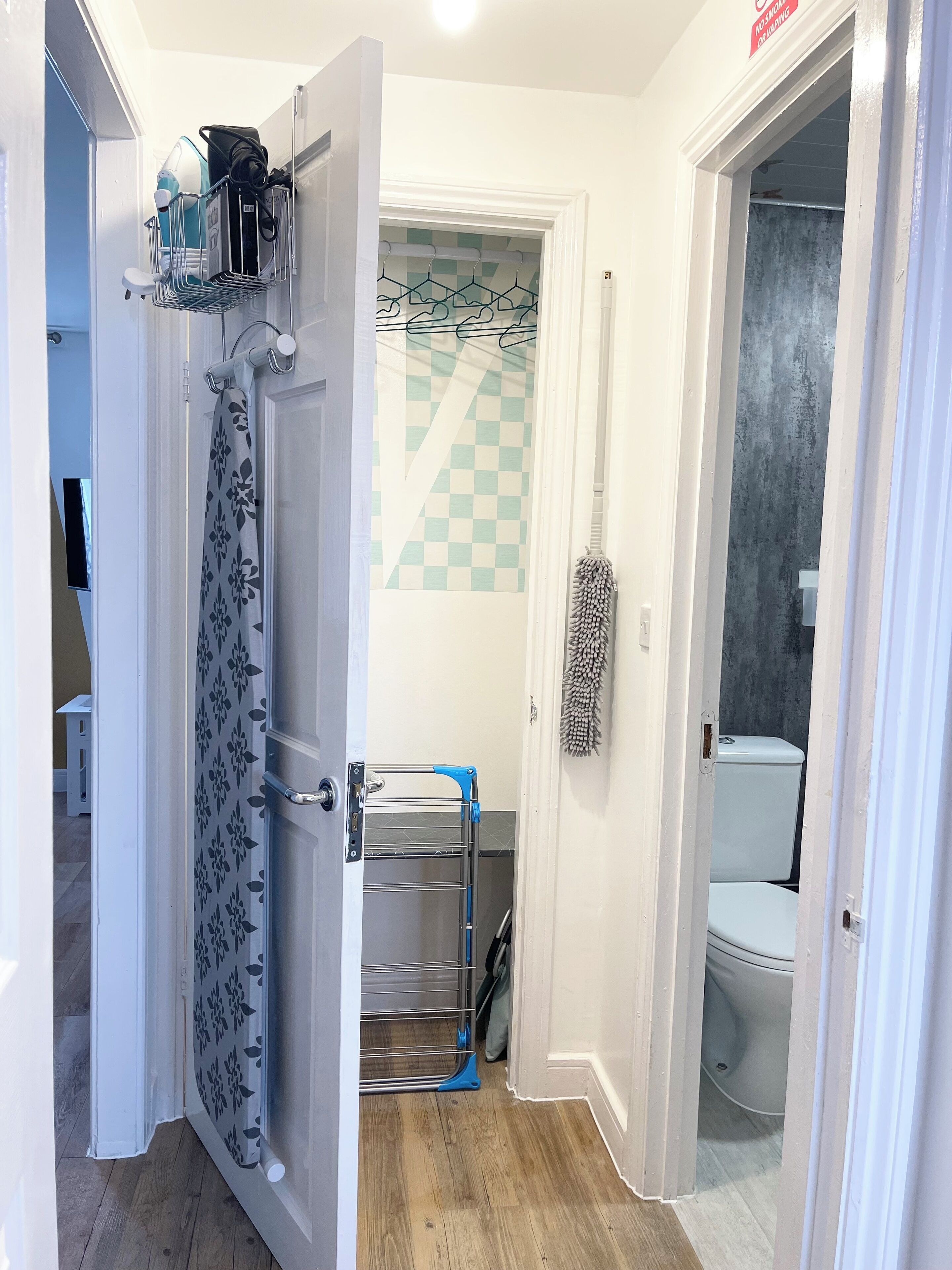 Towels, toilet paper