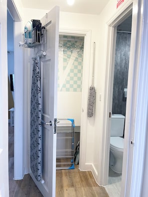 Towels, toilet paper