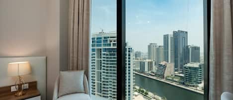 1 bedroom, blackout curtains, soundproofing, iron/ironing board