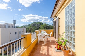 Apartment | Outdoor dining - Splendid Apartment With Sea View (Capdepera)