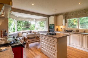 Fridge, microwave, oven, dishwasher - Garth Cottage - 4-Bedroom House with garden (1x Dog permitted) (Storrs Park)