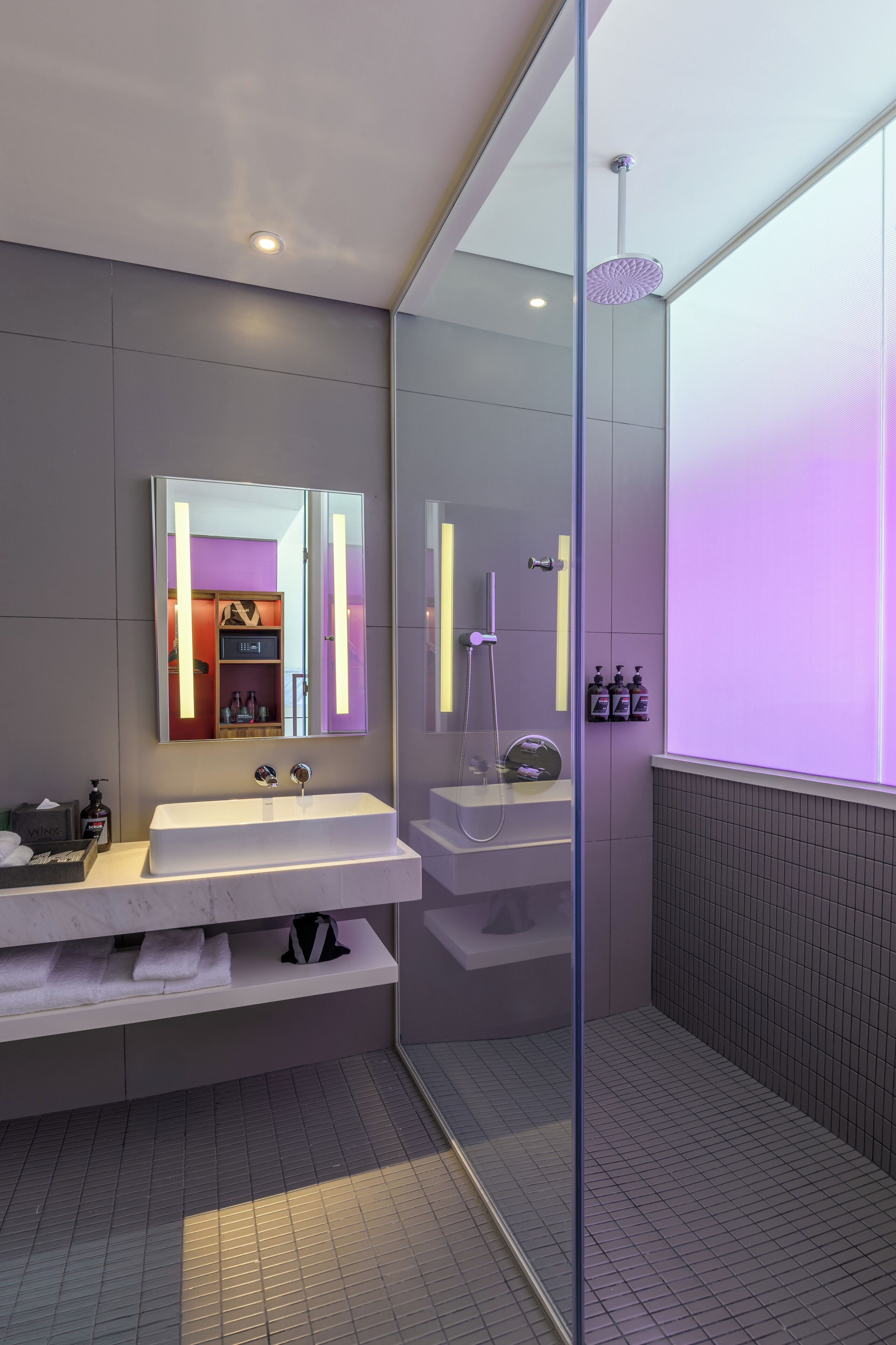 Suite, 1 King Bed, City View | Bathroom | Shower, free toiletries, hair dryer, slippers