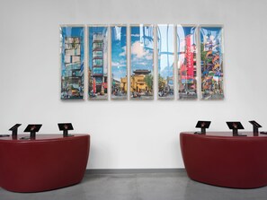 Inchecknings- och utcheckningsdisk