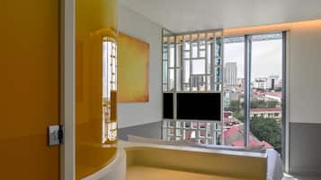 Room, 1 Queen Bed, City View | View from room