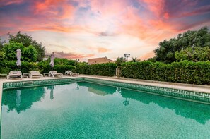 Villa | Exterior - Villa in Llucmajor With Swimming Pool (Llucmajor)