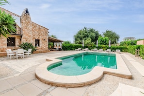 Villa | Pool | Indoor pool, outdoor pool - Villa in Llucmajor With Swimming Pool (Llucmajor)