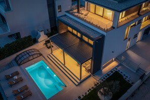 A heated pool - Villa Acacia with heated pool (Petrcane)