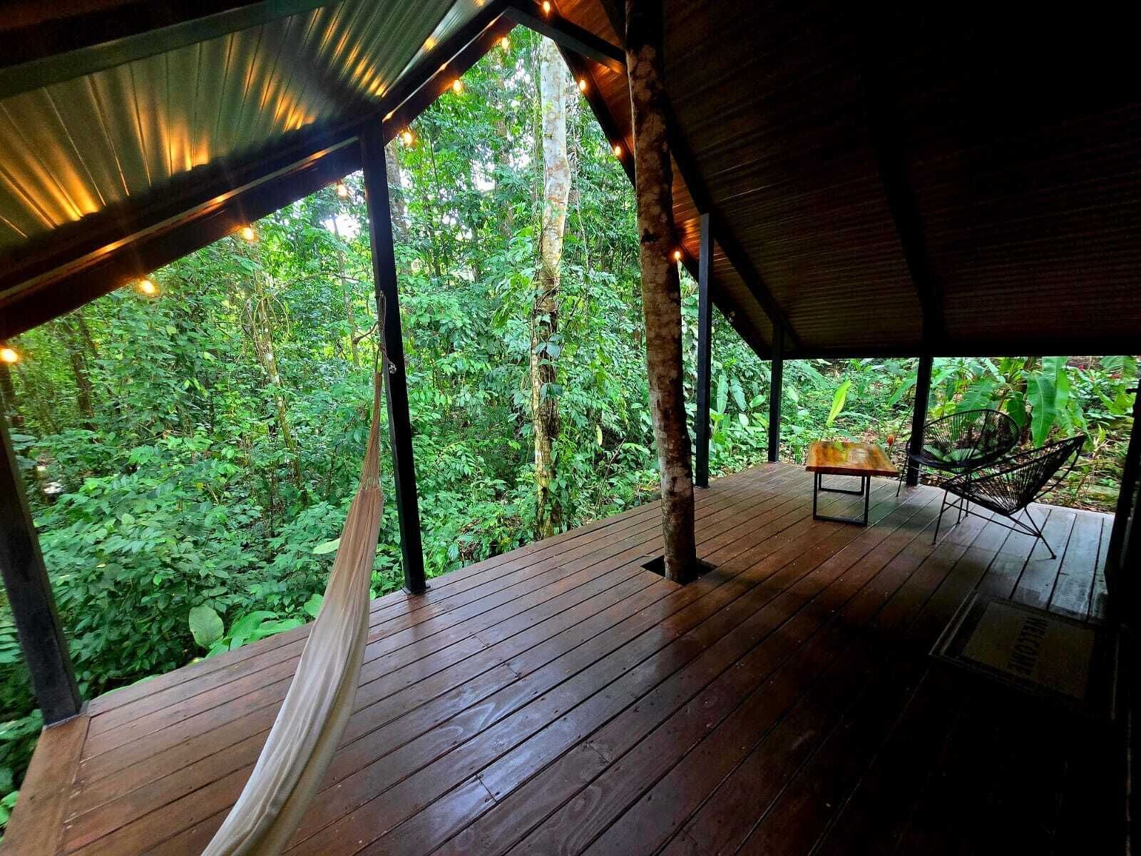 Premium Cabin, River View | Terrace/patio