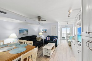 TV - San A Bel 514- Oceanfront 2BR/2BA- Indoor Pool (North Myrtle Beach)