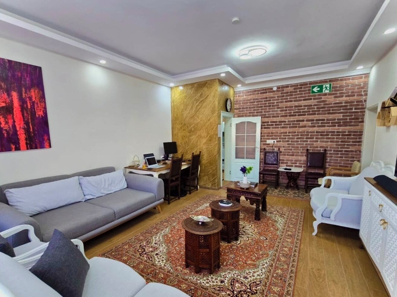 Quarto quádruplo tradicional | Individualmente decorados, individualmente mobiliados