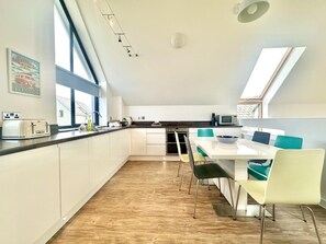 Microwave, oven, dishwasher, highchair