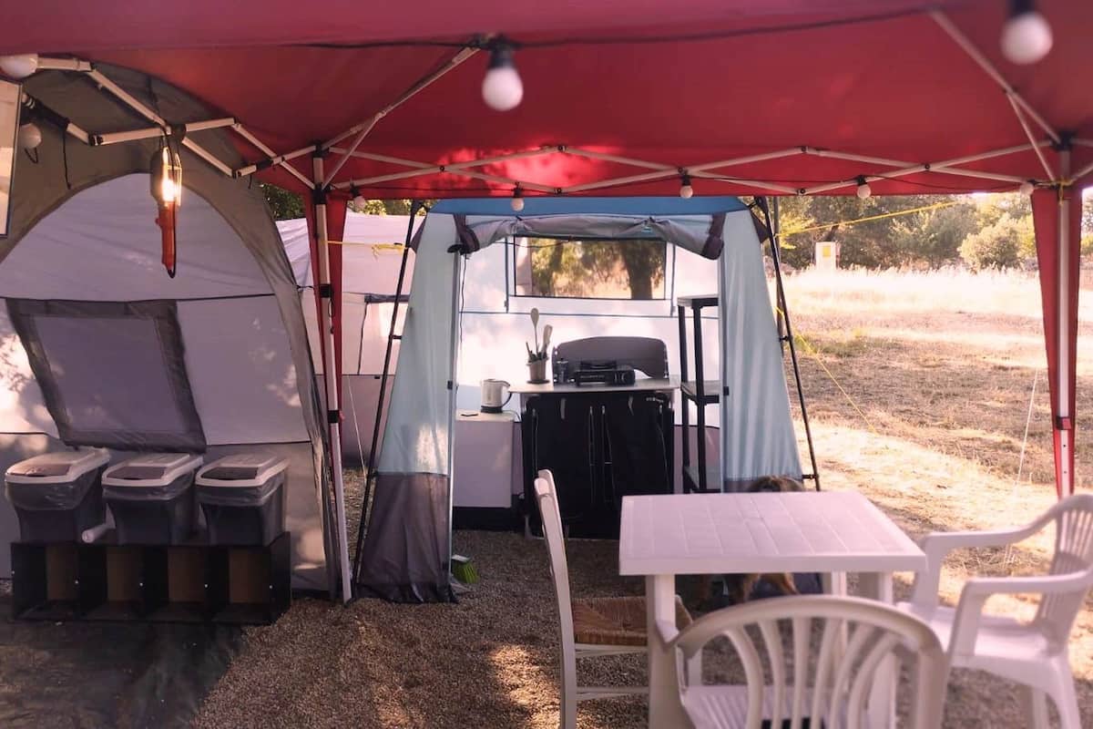 Tenda Classic | Area soggiorno