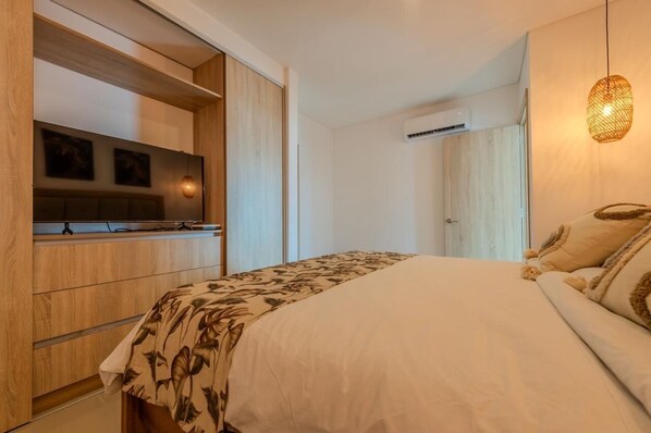 2 soverom, strykejern/-brett, wi-fi og sengetøy