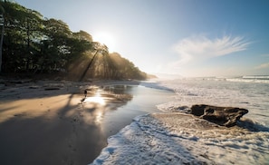 Beach nearby