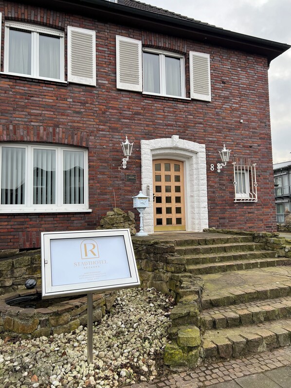 Voorkant van accommodatie