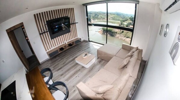 Living area - Apartment in Peñol (Cristalina)