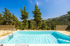 Pool - Villa Hill View Ena - One Bedroom Villa, Sleeps 4 (Paxi)