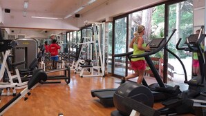 Mobile Home, 2 Bedrooms, Terrace | Fitness studio - The Charming Mare Pineta Mobile Home 4 Persons (Comacchio)