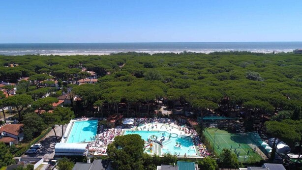 Mobile Home, 2 Bedrooms, Terrace | Pool | Outdoor pool - The Charming Mare Pineta Mobile Home 4 Persons (Comacchio)