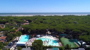 Pool - The Charming Mare Pineta Mobile Home 4 Persons (Comacchio)