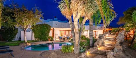 Una piscina climatizada