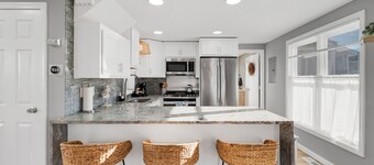 2 Bed/2 Bath Private Beach House One Block from the ocean.