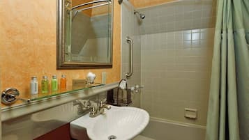 Hair dryer, towels