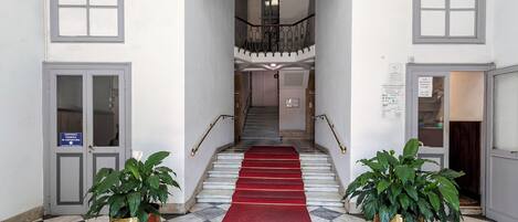 Overnatningsstedets facade