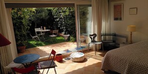 Iron/ironing board, WiFi, bed sheets - Pretty T1 with garden by the sea (Saint-Laurent-du-Var)