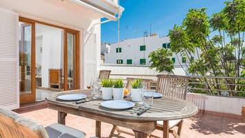 Appartement | Buiten dineren