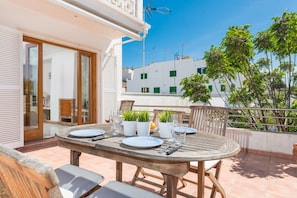 Appartement | Buiten dineren
