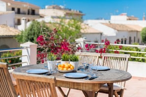 Appartement | Buiten dineren