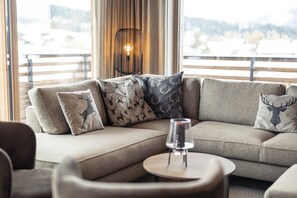 Appartement | Coin séjour | Cheminée