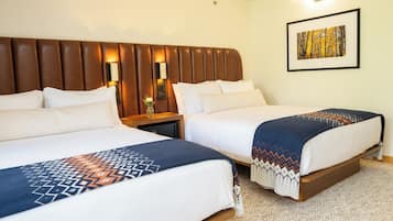 Double Room, 2 Queen Beds, Mobility Accessible | In-room safe, iron/ironing board, free cribs/infant beds, free WiFi