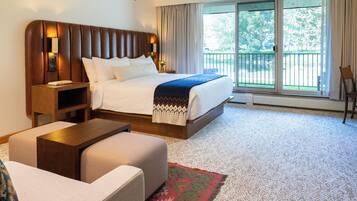 Zimmer, 1 King-Bett, barrierearm (Hearing) | Zimmersafe, Bügeleisen/Bügelbrett, kostenlose Babybetten