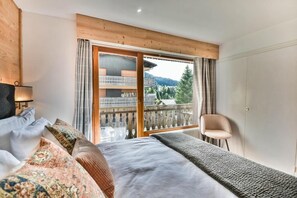 Room - 350m from resort center, 2nd floor, balcony, ski locker, 50m², Les Gets (Les Gets)