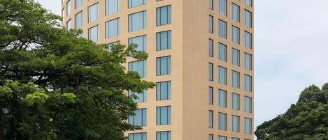 Façade de l’hébergement