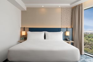 Minibar, free cots/infant beds, free WiFi, bed sheets