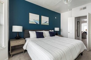 1 bedroom, desk, iron/ironing board, WiFi