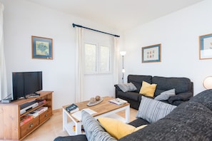 Living room - Seaside Villa in Colonia de Sant Pere (Arta)