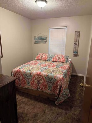 2 bedrooms, bed sheets