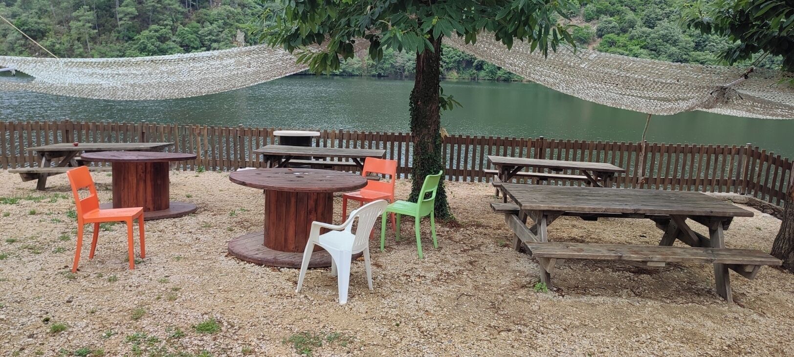 Udendørs spisemuligheder