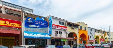 Façade de l’hébergement