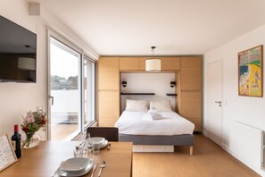 Free WiFi, bed sheets - La Studette - A 100 mètres de la plage (Pléneuf-Val-André)