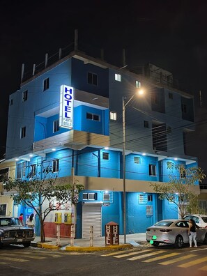 Façade de l’hébergement