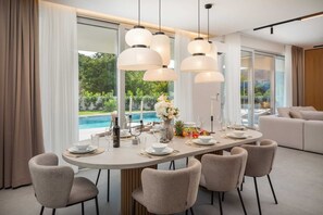 Dining - Villa ZaLú with Heated Pool (Srinjine)