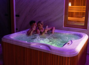 Bain à remous intérieur